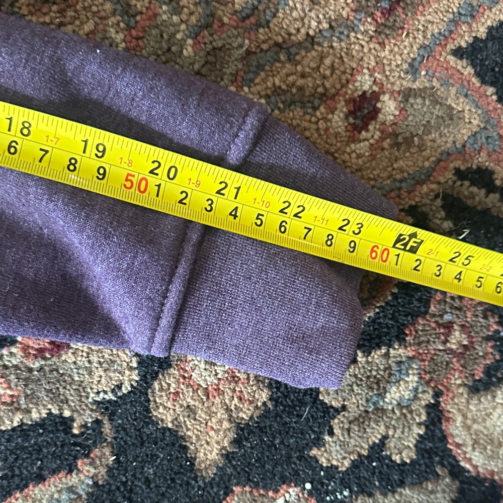 Carhartt Women's Dark Purple Hoodie - Picture 7 of 10